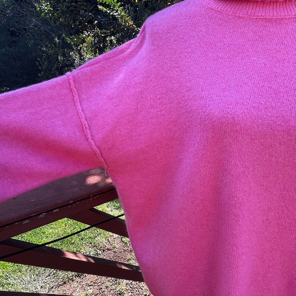 Pink Turtleneck Sweater - Picture 3 of 15